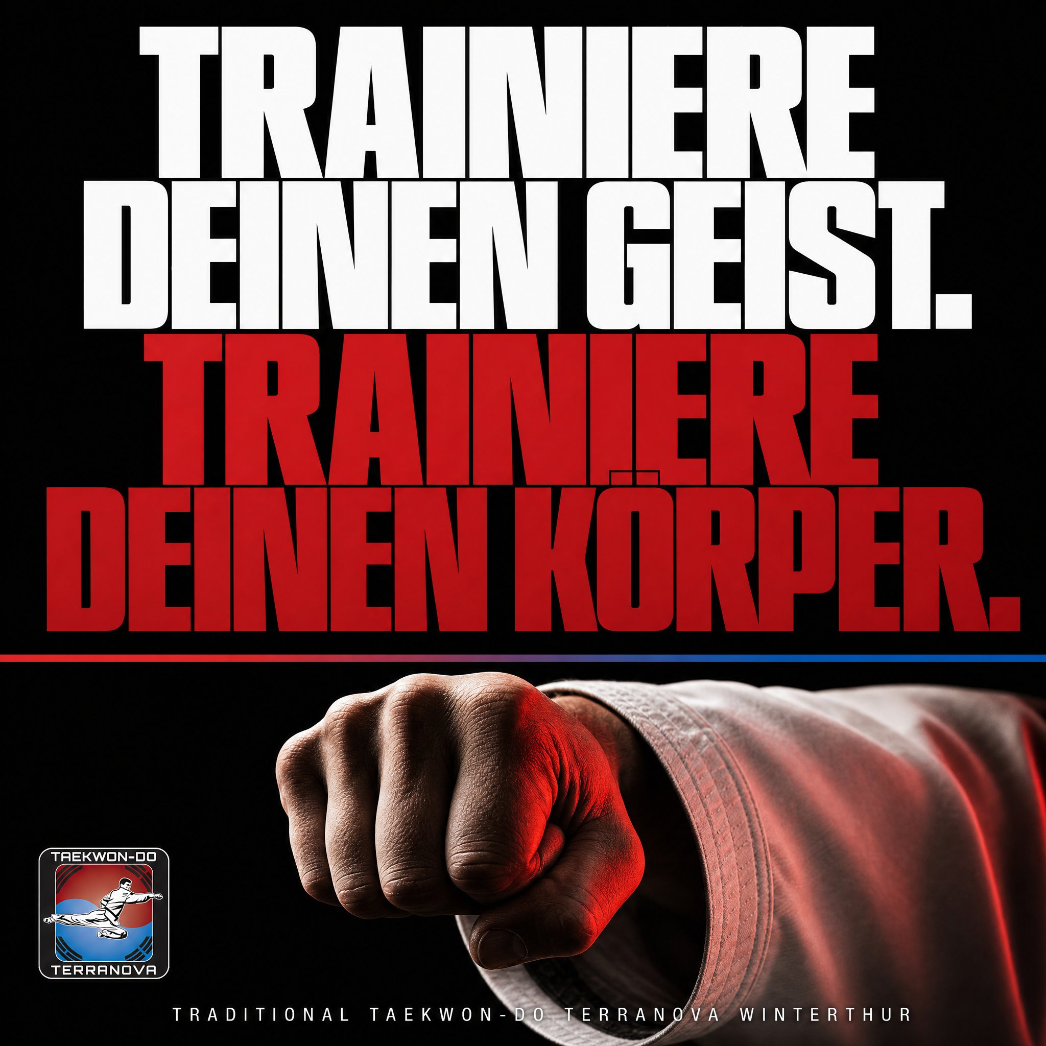 Trainiere deinen Geist. Trainiere deinen Körper.